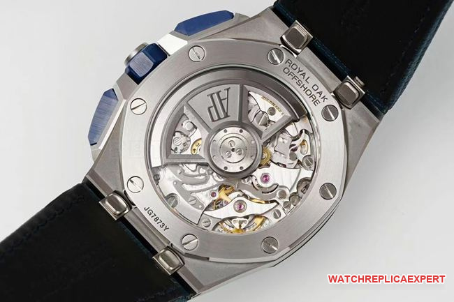 top-tier watch DDF factory Audemars PiguetRoyal Oak offshore blue dial26420caseback live photo