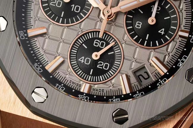 collectible watch DDF factory Audemars PiguetRoyal Oak offshore gray plate 26420front live photo