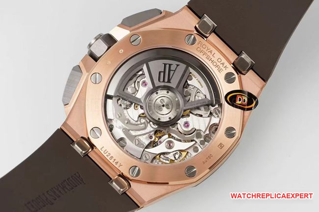 collectible watch DDF factory Audemars PiguetRoyal Oak offshore gray plate 26420caseback live photo