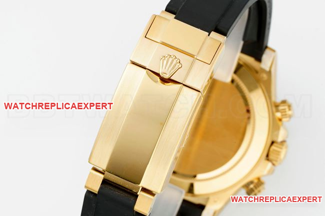 collectible watch RolexPPM factory Daytonablack dialdiamond bezel rubber braceletbraceletlive photos
