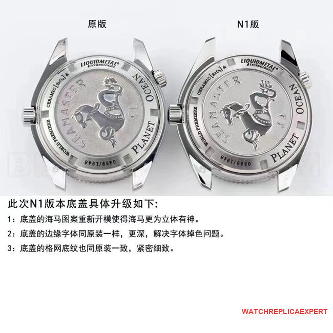 N1 factory OmegaSeamaster600 series top-tier watch comparison Genuine difference appearance live photos
