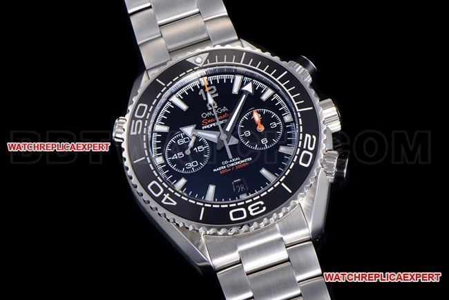 collectible watch N1 factory OmegaSeamaster 600m black dialfront live photo