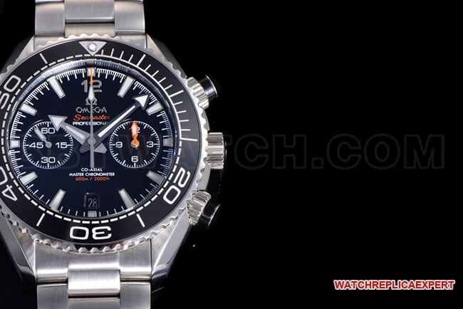 collectible watch N1 factory OmegaSeamaster 600m black dialfront live photo