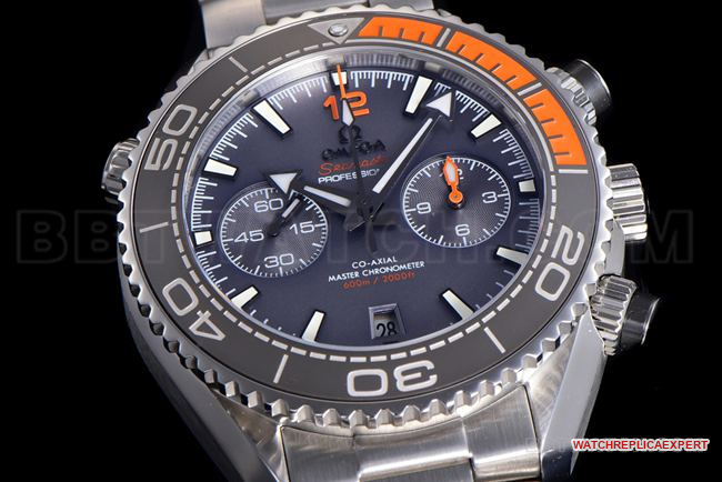 1:1replica watch N1 factory OmegaSeamaster 600m gray plate front live photo