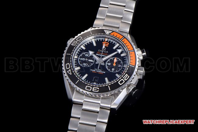 watch N1 factory OmegaSeamaster 600m black dialfront live photo