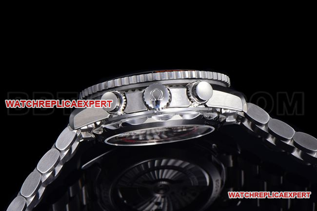 watch N1 factory OmegaSeamaster 600m black dialside live photo