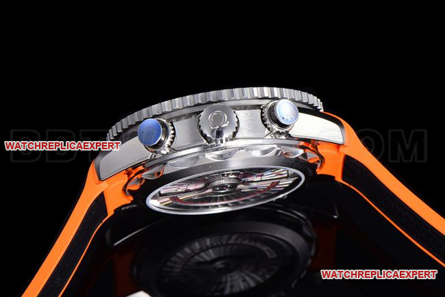 top-tier watch SeamasterN1 factory Omega600m black dial rubber braceletside live photo