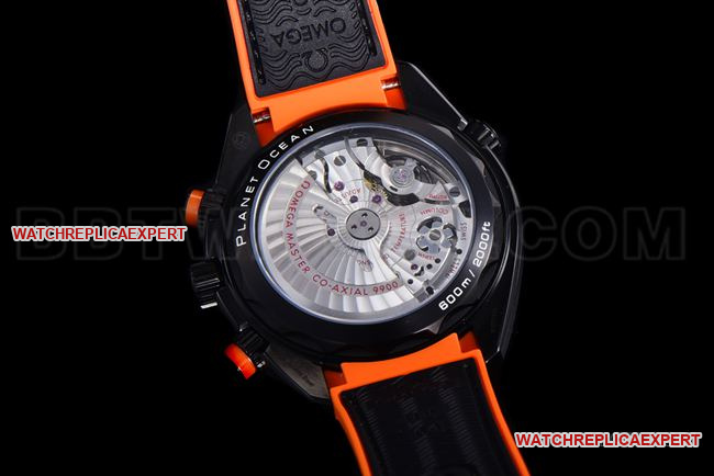 collectible watch SeamasterN1 factory Omega600m black dial rubber braceletcaseback live photo