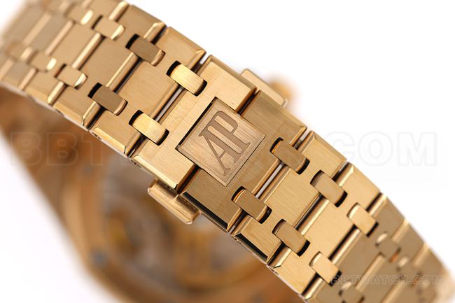 top-tier watchZF FactoryRoyal OakAudemars Piguetblack dial15500braceletlive photos