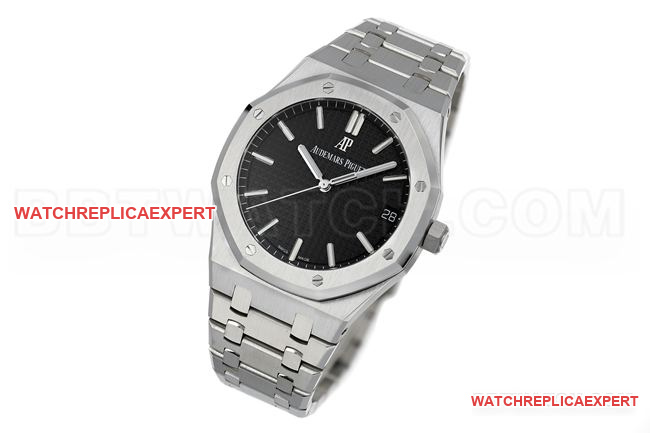 collectible watches ZF FactoryRoyal OakAudemars Piguetblack dial15500front live photo