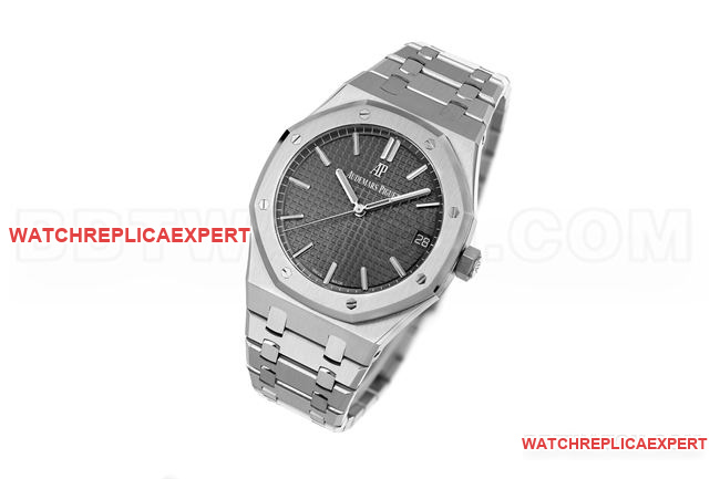 watch ZF FactoryRoyal OakAudemars Piguet gray plate 15500front live photo