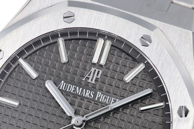 watch ZF FactoryRoyal OakAudemars Piguet gray plate 15500front live photo