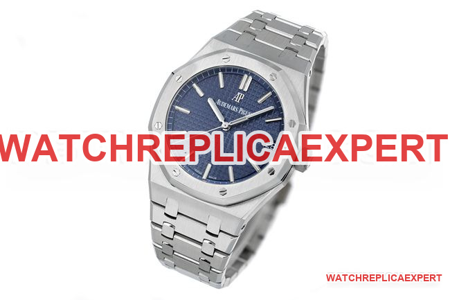 collectible watches ZF FactoryRoyal OakAudemars Piguetblue dial15500front live photo