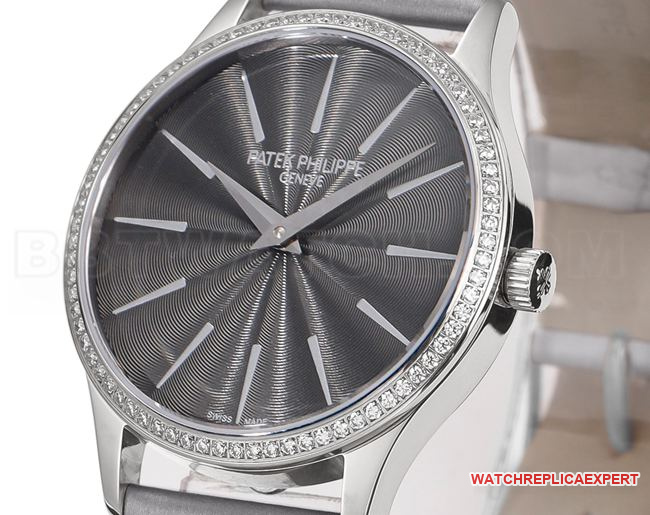 collectible watch GS factory classic Patek Philippe dark gray plate 4997front live photo