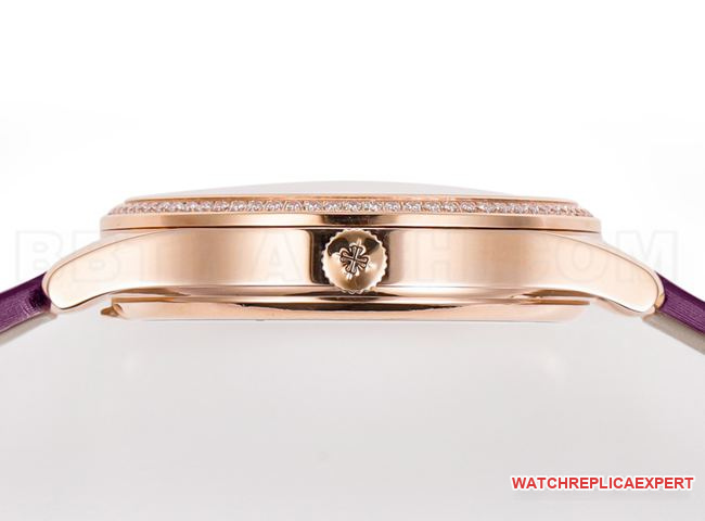 1:1replica watch GS factory classic Patek Philippe purple plate 4997side live photo