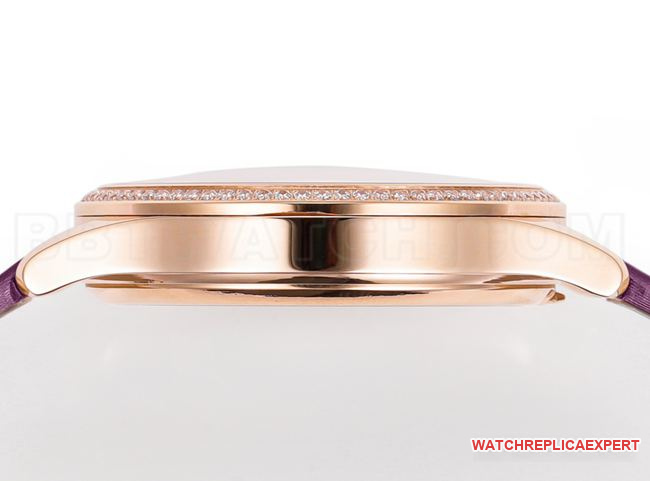 1:1replica watch GS factory classic Patek Philippe purple plate 4997side live photo