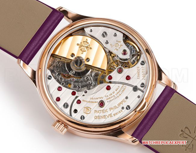 1:1replica watch GS factory classic Patek Philippe purple plate 4997caseback live photo