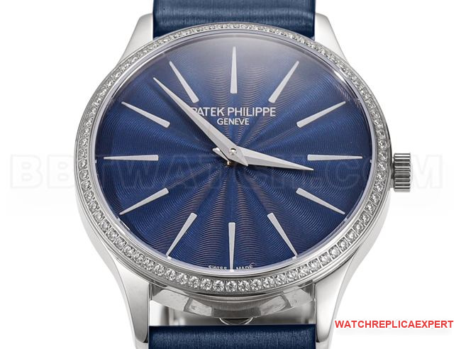 collectible watch GS factory classic Patek Philippeblue dial4997front live photo