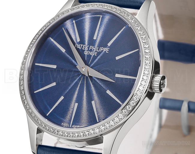 collectible watch GS factory classic Patek Philippeblue dial4997front live photo