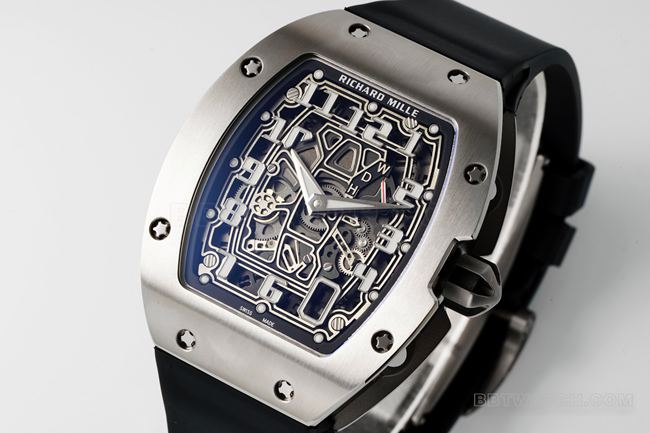 top-tier watch Richard Mille hollow dialRM67-01front live photo