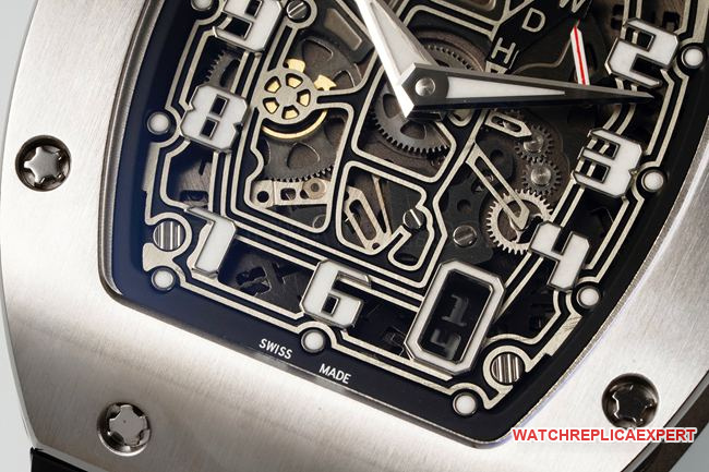 top-tier watch Richard Mille hollow dialRM67-01front live photo