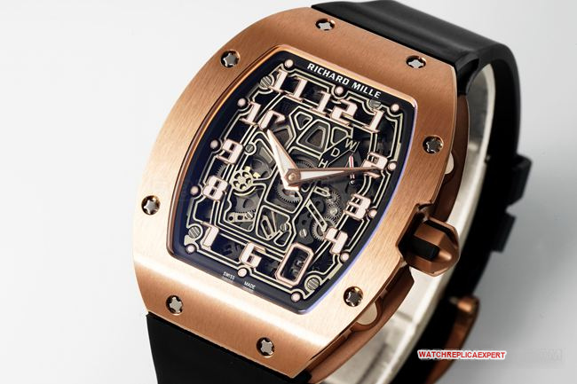 collectible watch Richard Mille skeleton dialRM67-01front live photo