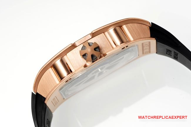 collectible watch Richard Mille hollow dialRM67-01side live photo