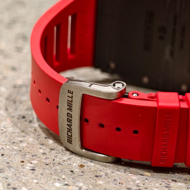 1:1replica watch Richard Mille hollow dialRM35-01braceletlive photos