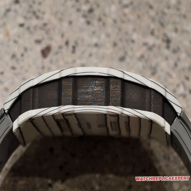 watch Richard Mille hollow dialRM35-01side live photo