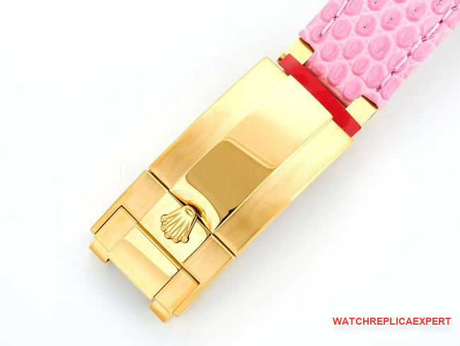 collectible watch Rolex Daytona pink mother-of-pearl disc 116519braceletlive photos
