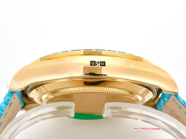 1:1replica watch RolexDaytona blue mother-of-pearl disc diamond bezel116519side live photo