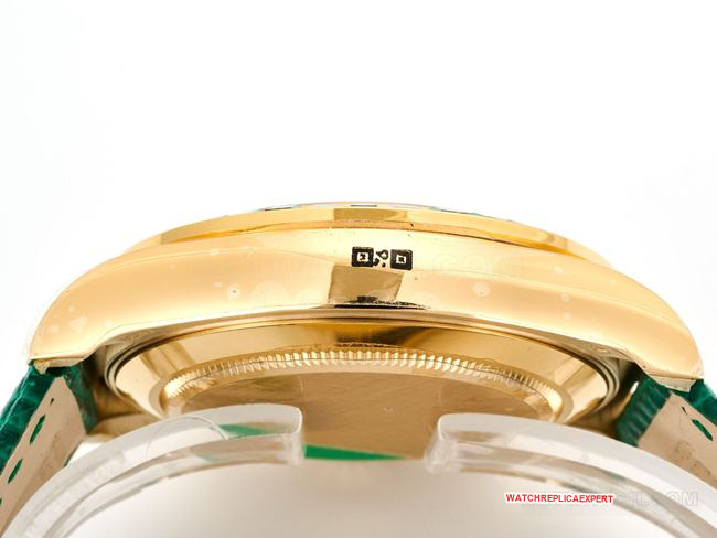 1:1replica watch DaytonaRolex green mother-of-pearl disc 116519side live photo