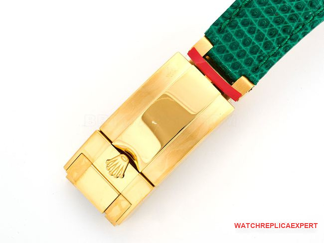 1:1replica watch DaytonaRolex green mother-of-pearl disc 116519caseback live photo