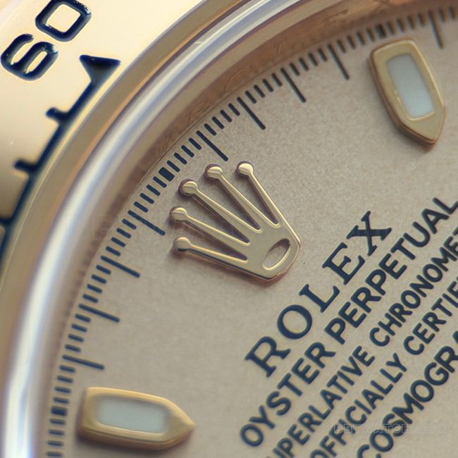 1:1replica watch RolexCBD factory Daytonarose gold case rose gold plate 4130front live photo