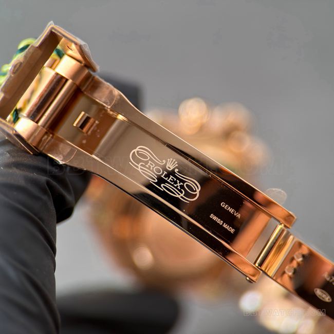 1:1replica watch RolexCBD factory Daytonarose gold case rose gold plate 4130clasplive photos