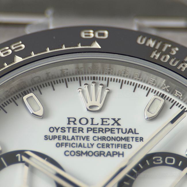 watch RolexCBD factory Daytonawhite dialsteel bracelet4130front live photo