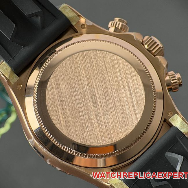 CBD Factory Daytonatop-tier watch Rolexrose gold shell meteorite disc 4131caseback live photo