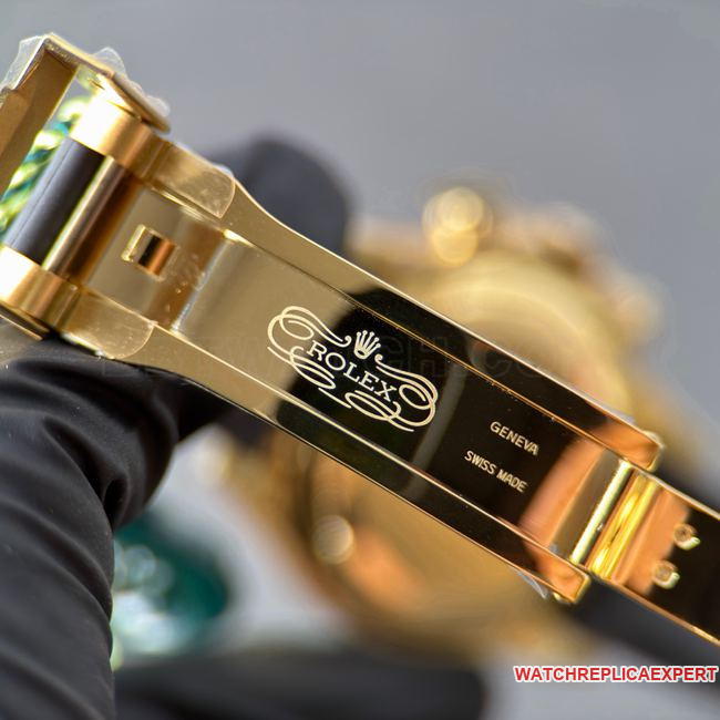 CBD Factory Rolex1:1replica watch Daytona gold case Tiffany blue dial4131clasplive photos