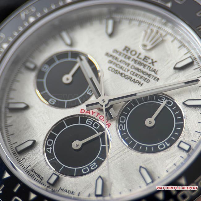 CBD Factory Rolex Watch Daytona Meteorite Disc 4131front live photo