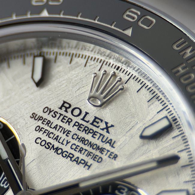 CBD Factory Rolex Watch Daytona Meteorite Disc 4131front live photo