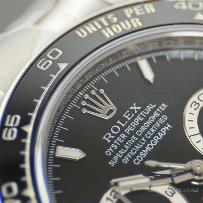 CBD factory collectible watch RolexDaytonablack dialsteel bracelet4131front live photo