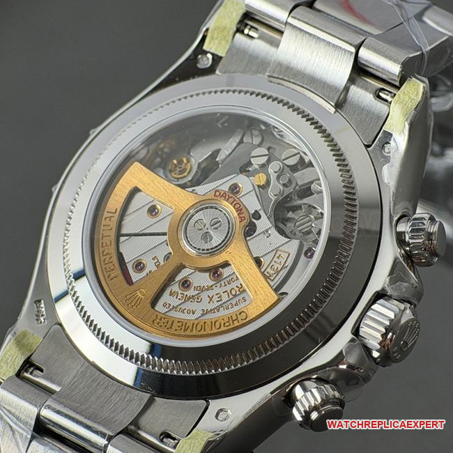 CBD factory 1:1replica watch RolexDaytona ice blue dialsteel bracelet4131caseback live photo