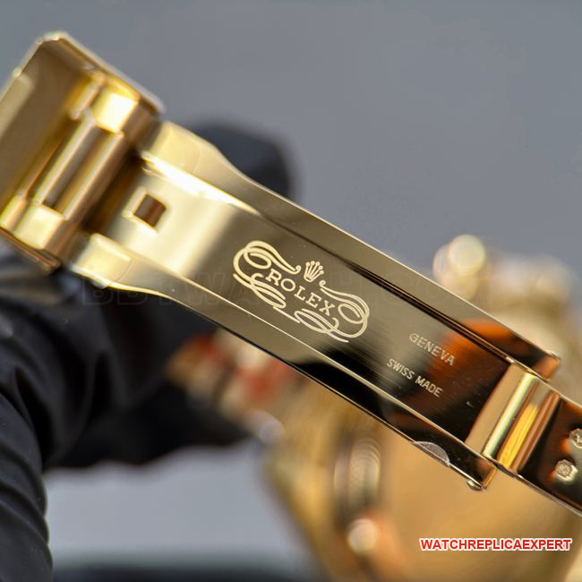 CBD factory top-tier watch DaytonaRolexwhite dial gold steel bracelet4131clasplive photos