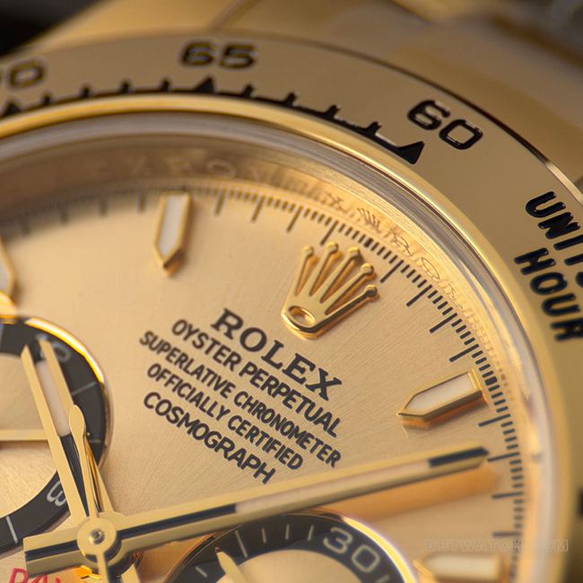 CBD factory 1:1replica watch DaytonaRolex gold plate gold steel bracelet4131front live photo