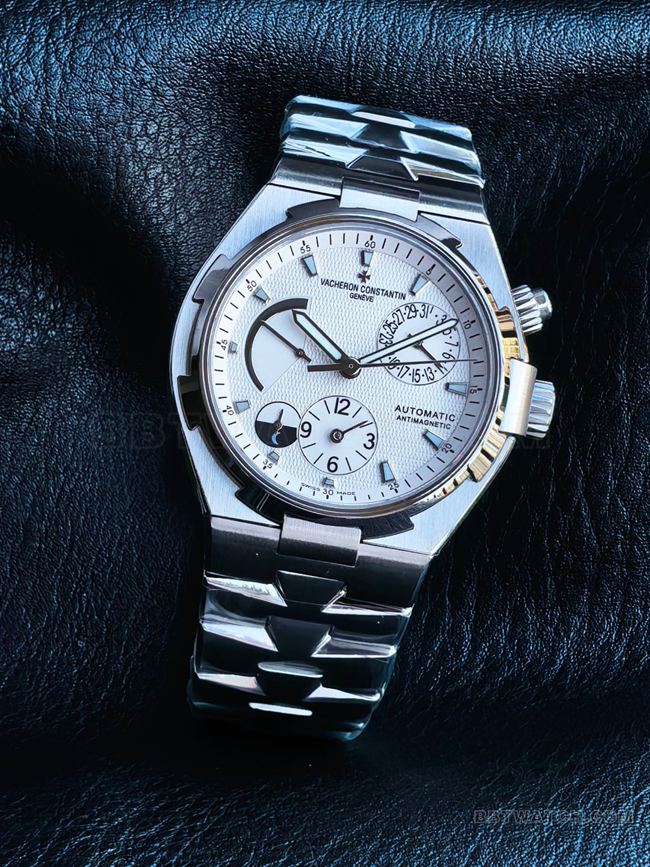 1:1replica watch KR factory Vacheron Constantin travels all over the world white dial47450front live photo