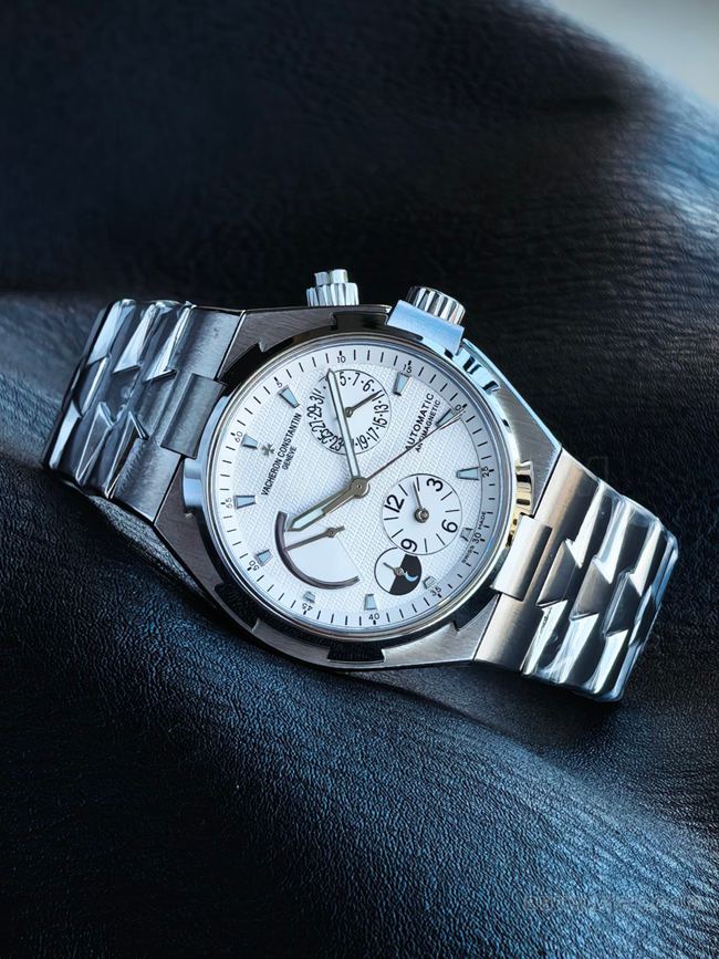 1:1replica watch KR factory Vacheron Constantin travels all over the world white dial47450front live photo
