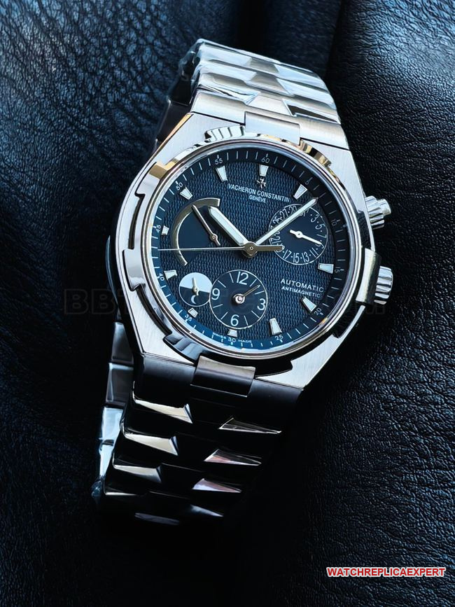 watch KR factory Vacheron Constantin across the world blue dial47450front live photo
