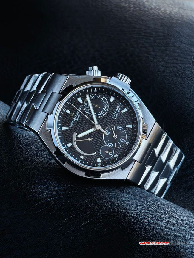 collectible watch KR factory Vacheron Constantin travels all over the world black dial47450front live photo
