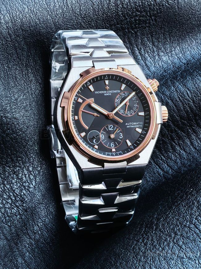 top-tier watch KR factory across the world Vacheron Constantinrose goldblack dial47450front live photo