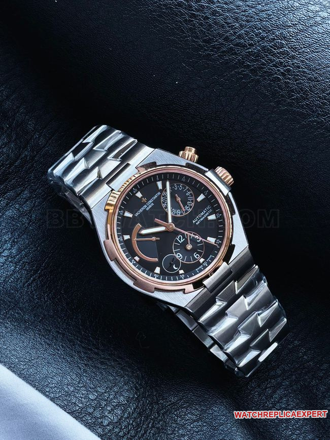 top-tier watch KR factory across the world Vacheron Constantinrose goldblack dial47450front live photo